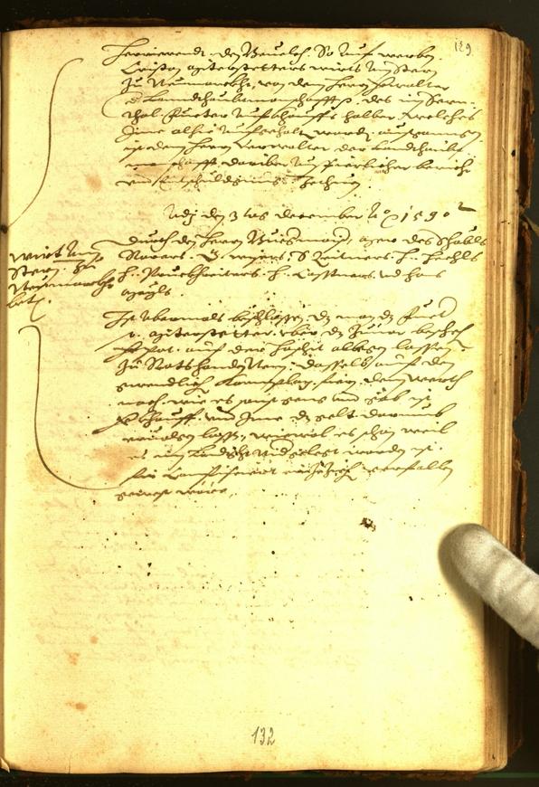 Civic Archives of Bozen-Bolzano - BOhisto Minutes of the council 1590 