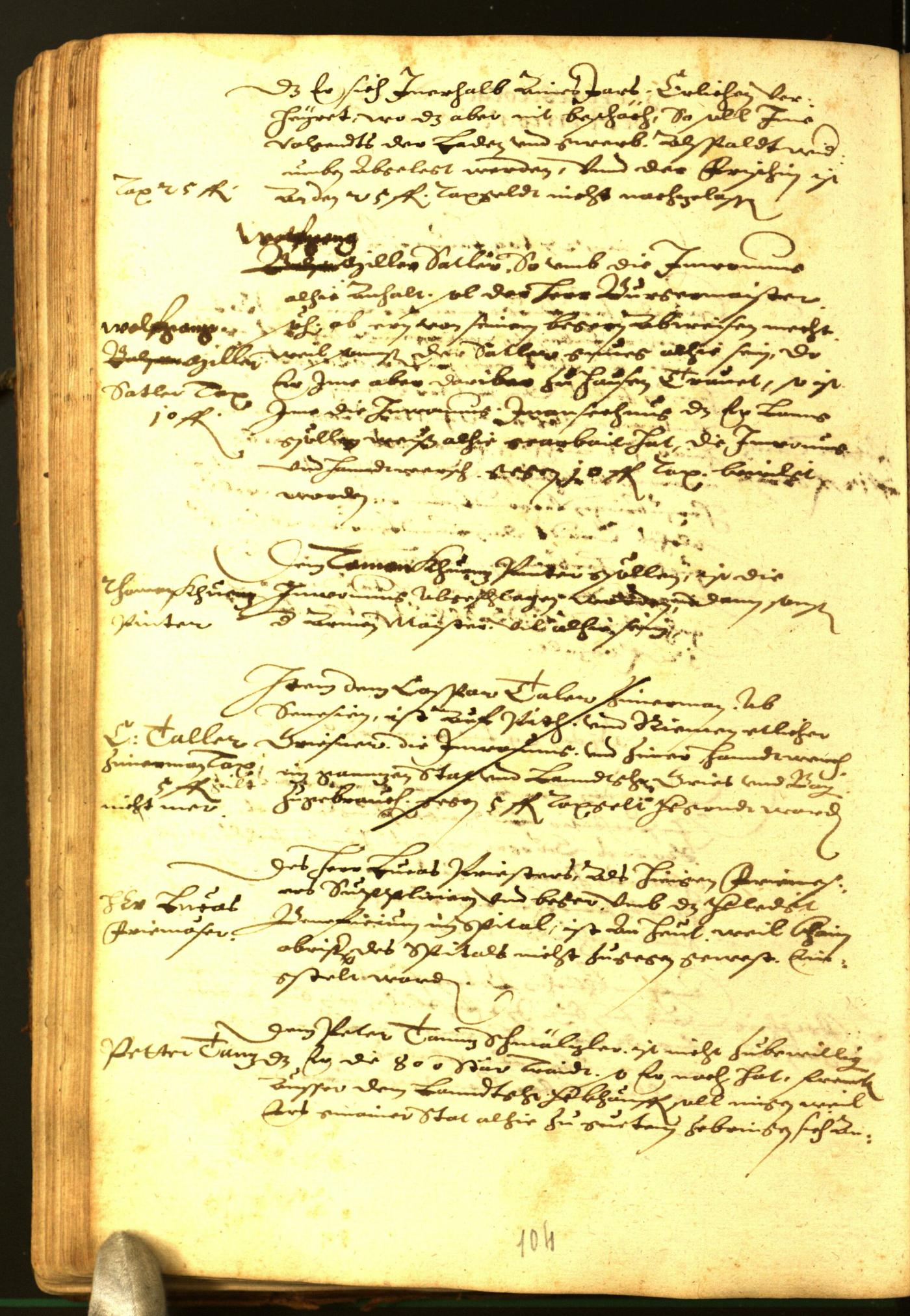 Civic Archives of Bozen-Bolzano - BOhisto Minutes of the council 1590 