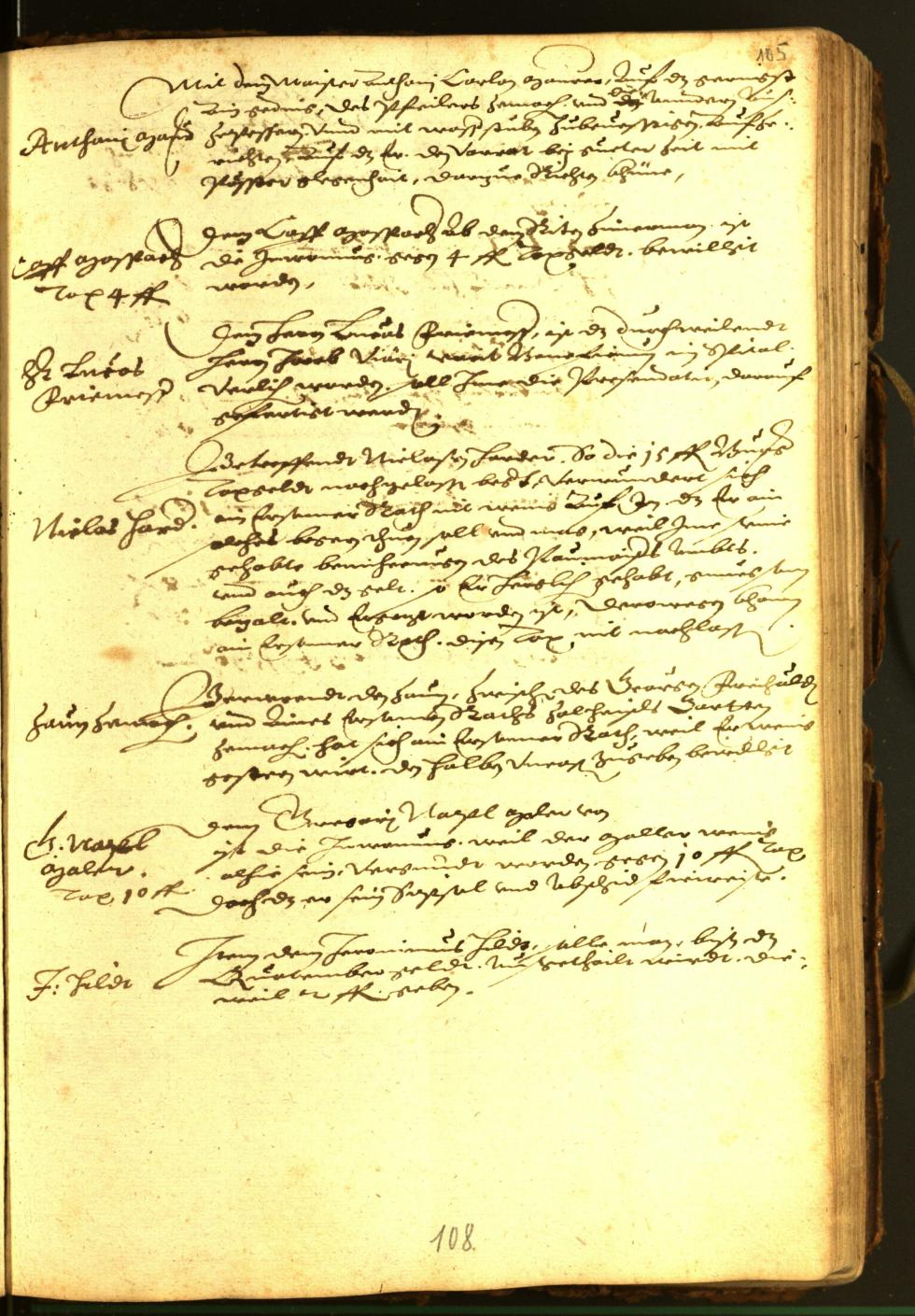 Civic Archives of Bozen-Bolzano - BOhisto Minutes of the council 1590 