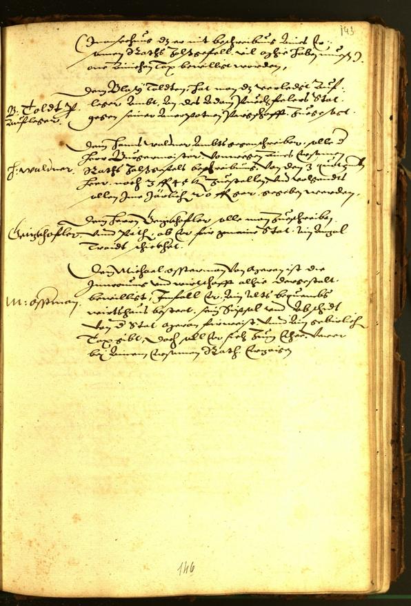 Stadtarchiv Bozen - BOhisto Ratsprotokoll 1591 