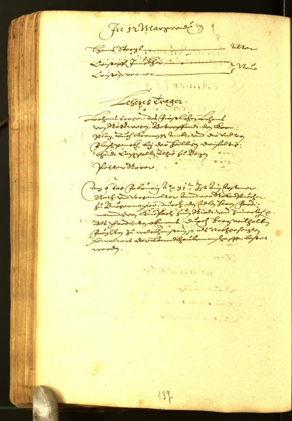 Stadtarchiv Bozen - BOhisto Ratsprotokoll 1591 