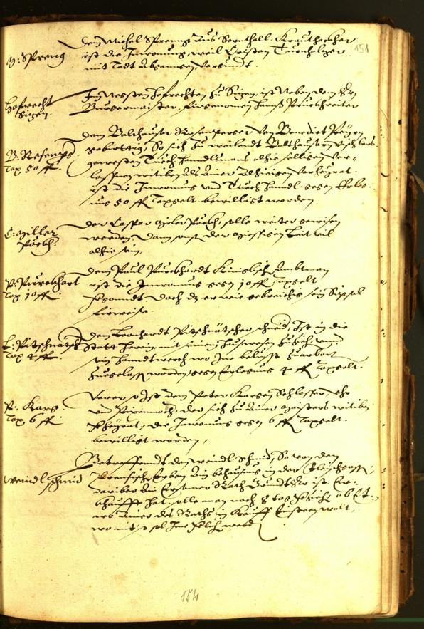 Civic Archives of Bozen-Bolzano - BOhisto Minutes of the council 1591 