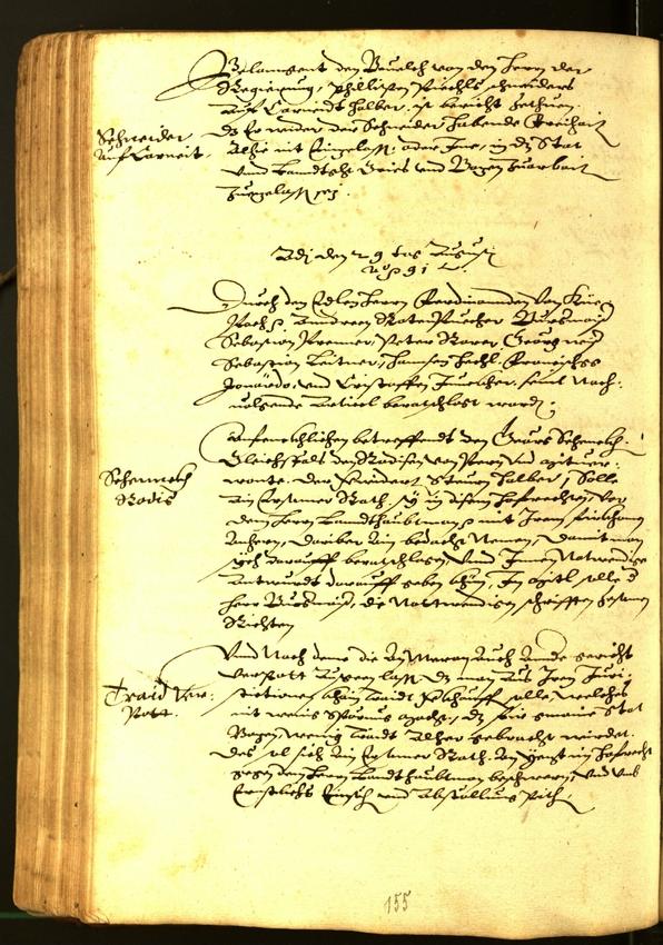 Civic Archives of Bozen-Bolzano - BOhisto Minutes of the council 1591 