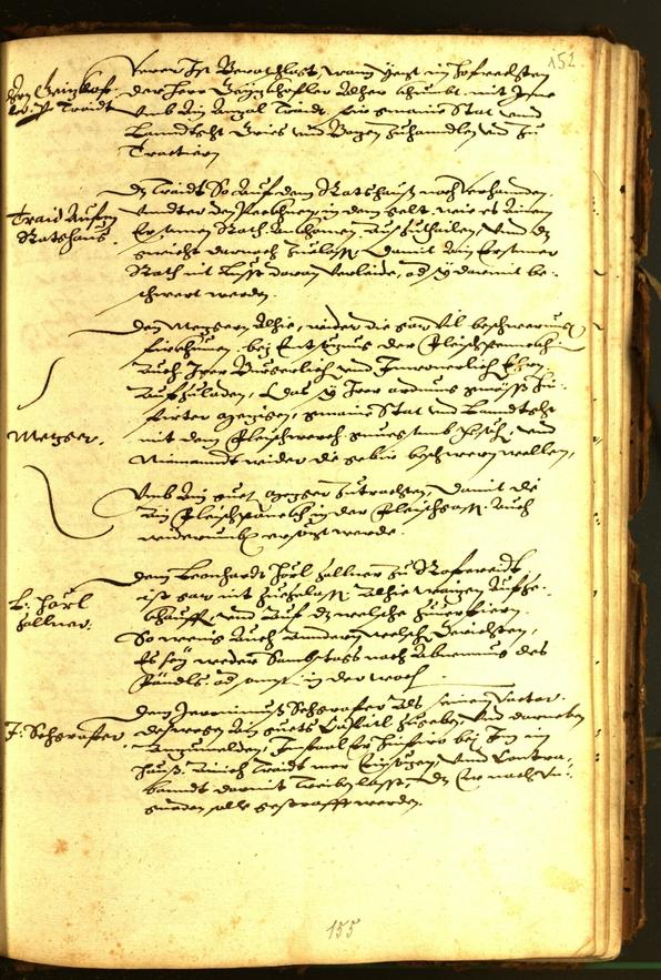 Civic Archives of Bozen-Bolzano - BOhisto Minutes of the council 1591 