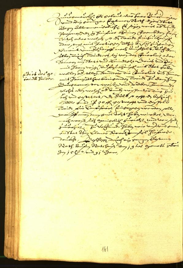 Stadtarchiv Bozen - BOhisto Ratsprotokoll 1591 