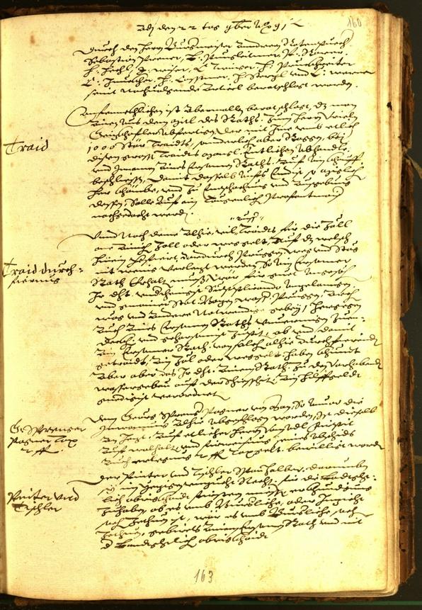 Civic Archives of Bozen-Bolzano - BOhisto Minutes of the council 1591 