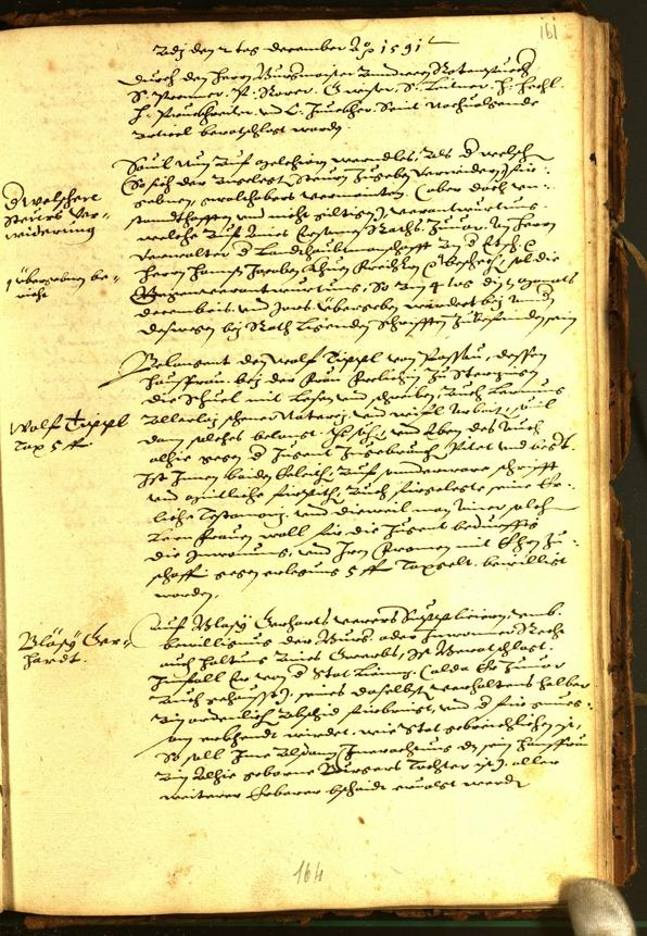 Civic Archives of Bozen-Bolzano - BOhisto Minutes of the council 1591 