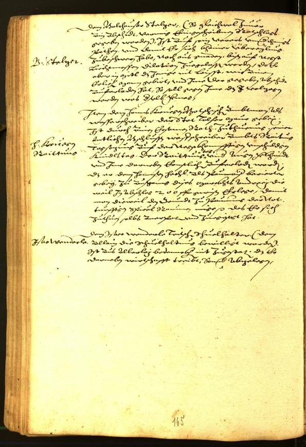 Stadtarchiv Bozen - BOhisto Ratsprotokoll 1591 