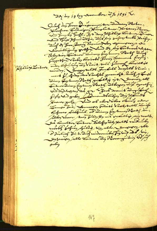 Civic Archives of Bozen-Bolzano - BOhisto Minutes of the council 1591 