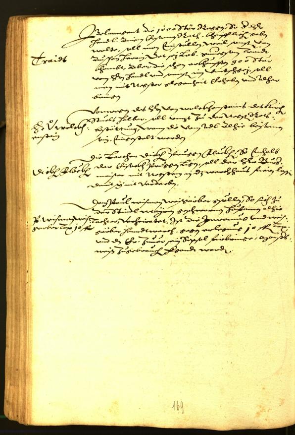 Stadtarchiv Bozen - BOhisto Ratsprotokoll 1591 