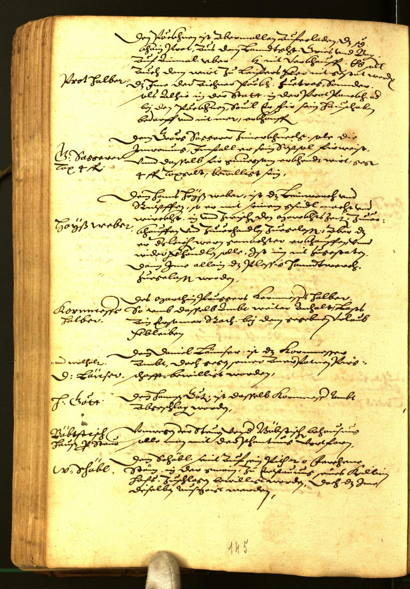 Civic Archives of Bozen-Bolzano - BOhisto Minutes of the council 1591 