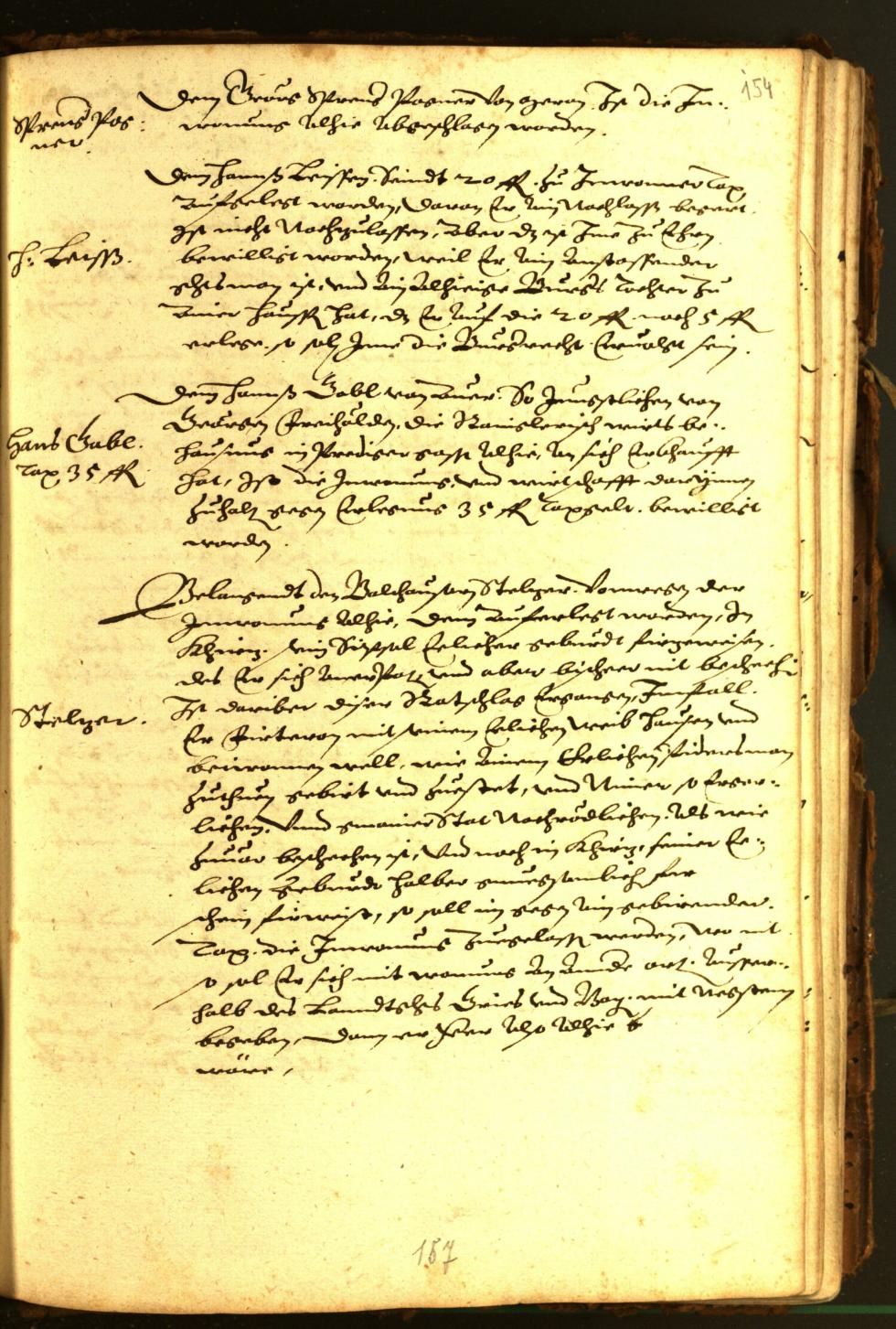 Civic Archives of Bozen-Bolzano - BOhisto Minutes of the council 1591 