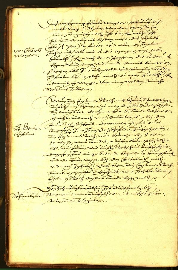 Stadtarchiv Bozen - BOhisto Ratsprotokoll 1592 