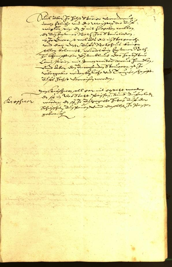 Stadtarchiv Bozen - BOhisto Ratsprotokoll 1592 