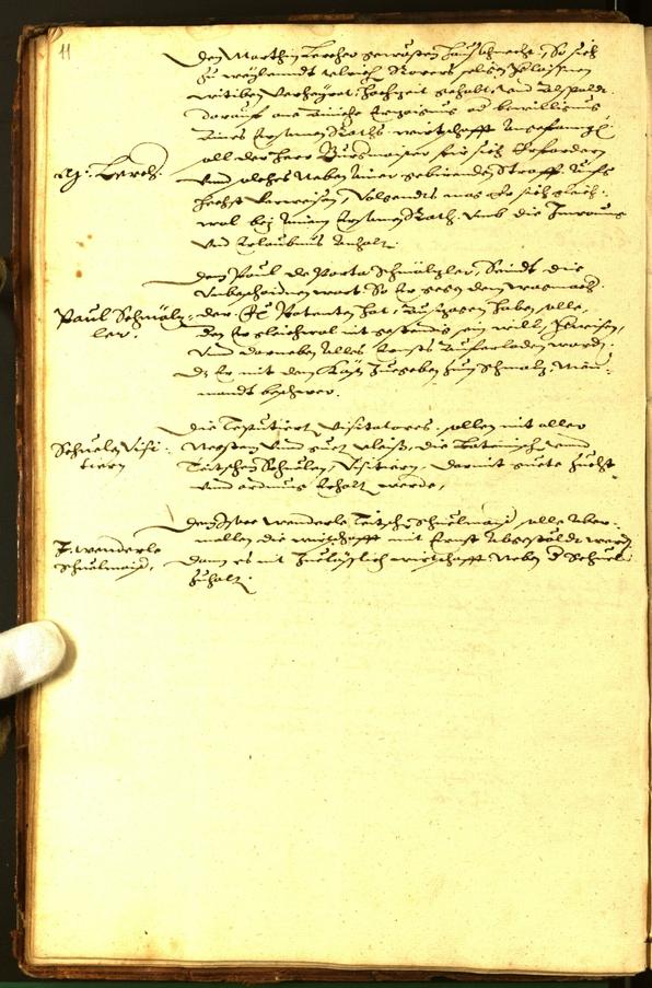 Archivio Storico della Città di Bolzano - BOhisto protocollo consiliare 1592 