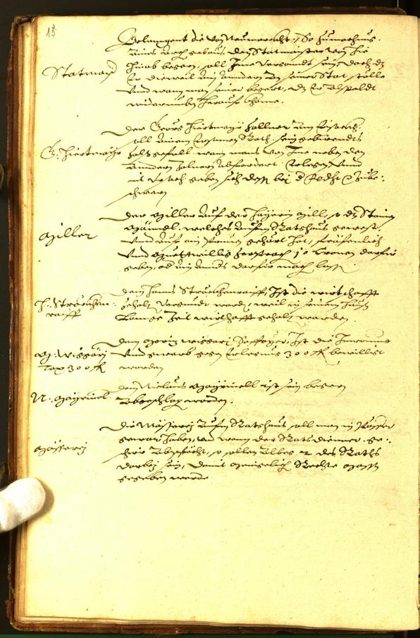 Civic Archives of Bozen-Bolzano - BOhisto Minutes of the council 1592 