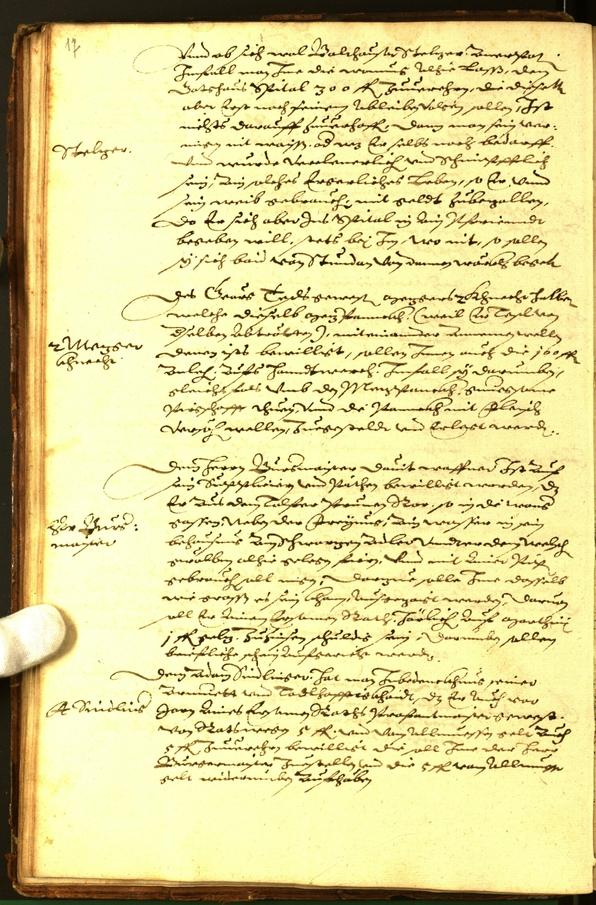 Civic Archives of Bozen-Bolzano - BOhisto Minutes of the council 1592 