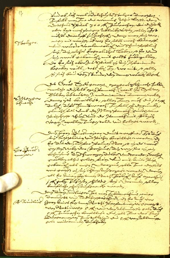 Archivio Storico della Città di Bolzano - BOhisto protocollo consiliare 1592 