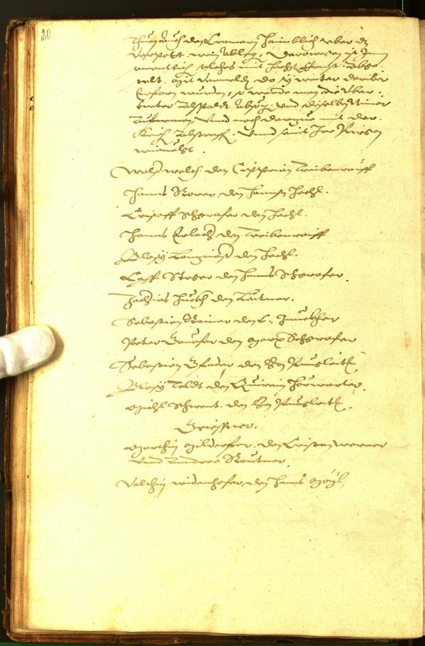 Stadtarchiv Bozen - BOhisto Ratsprotokoll 1592 