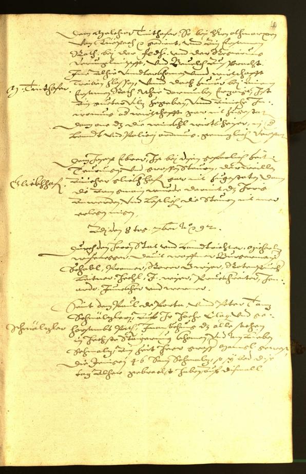 Civic Archives of Bozen-Bolzano - BOhisto Minutes of the council 1592 