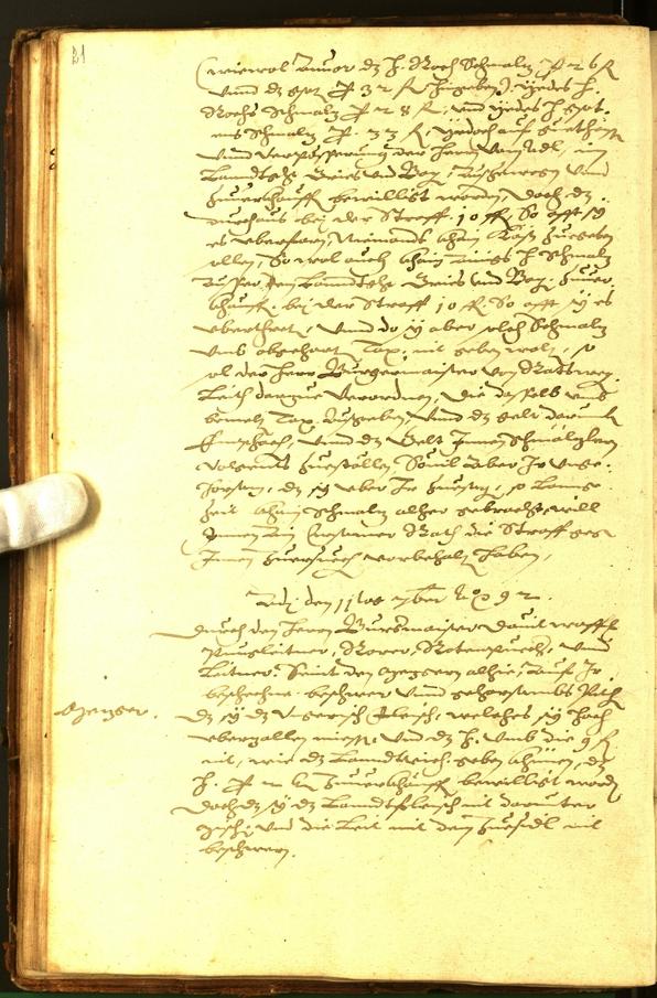 Civic Archives of Bozen-Bolzano - BOhisto Minutes of the council 1592 