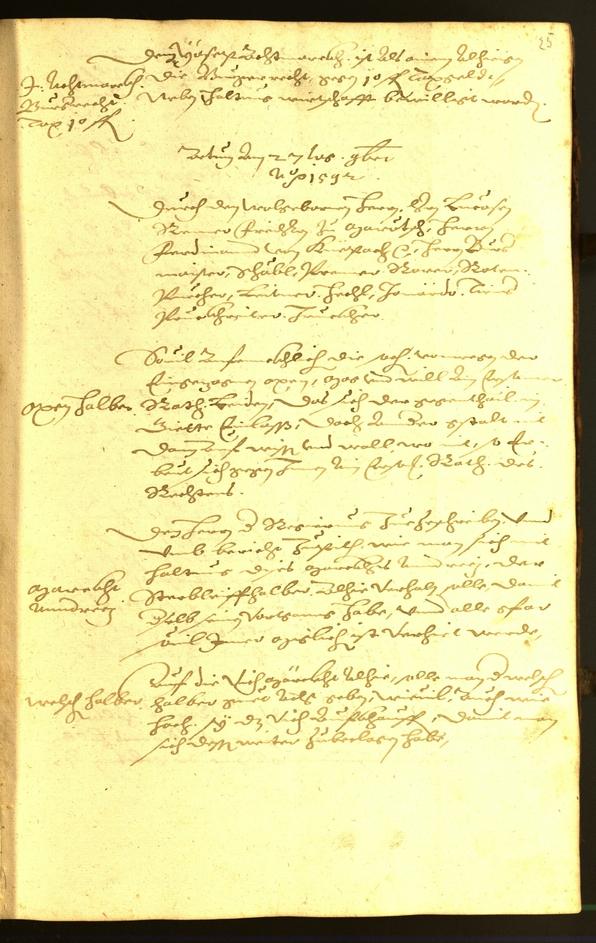 Civic Archives of Bozen-Bolzano - BOhisto Minutes of the council 1592 