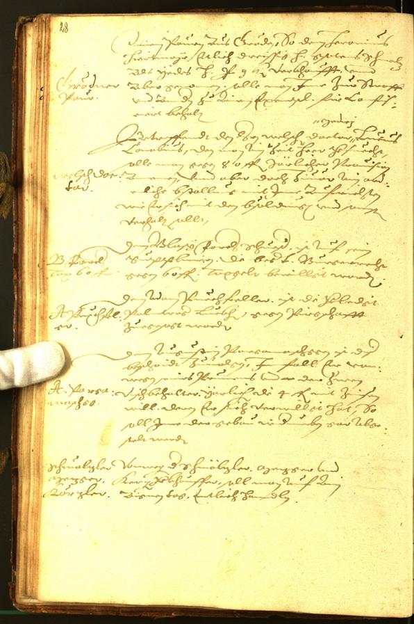 Civic Archives of Bozen-Bolzano - BOhisto Minutes of the council 1592 