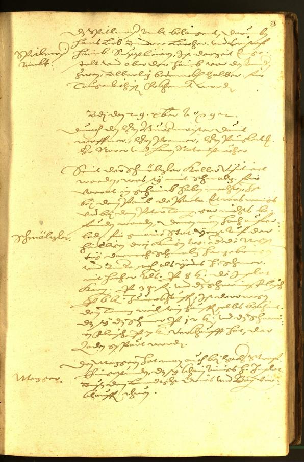 Civic Archives of Bozen-Bolzano - BOhisto Minutes of the council 1592 