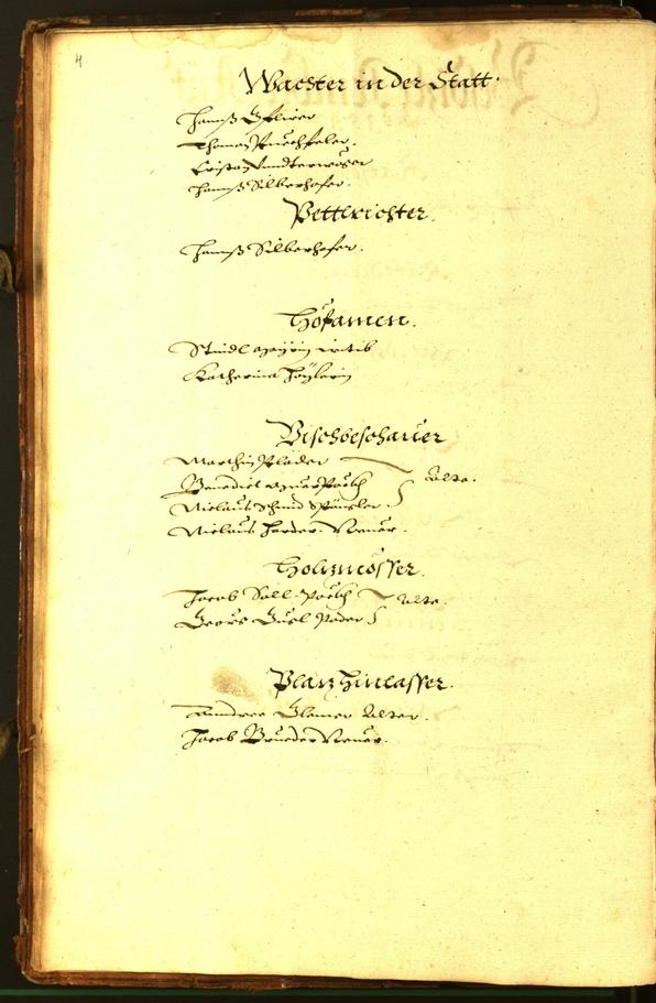 Civic Archives of Bozen-Bolzano - BOhisto Minutes of the council 1592 