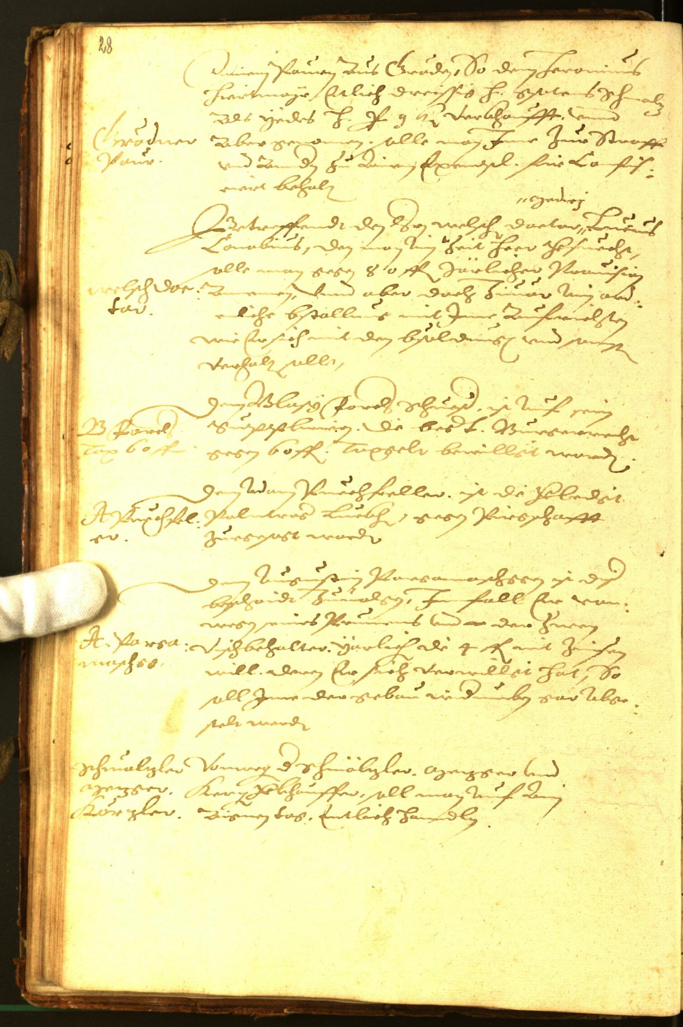 Archivio Storico della Città di Bolzano - BOhisto protocollo consiliare 1592 