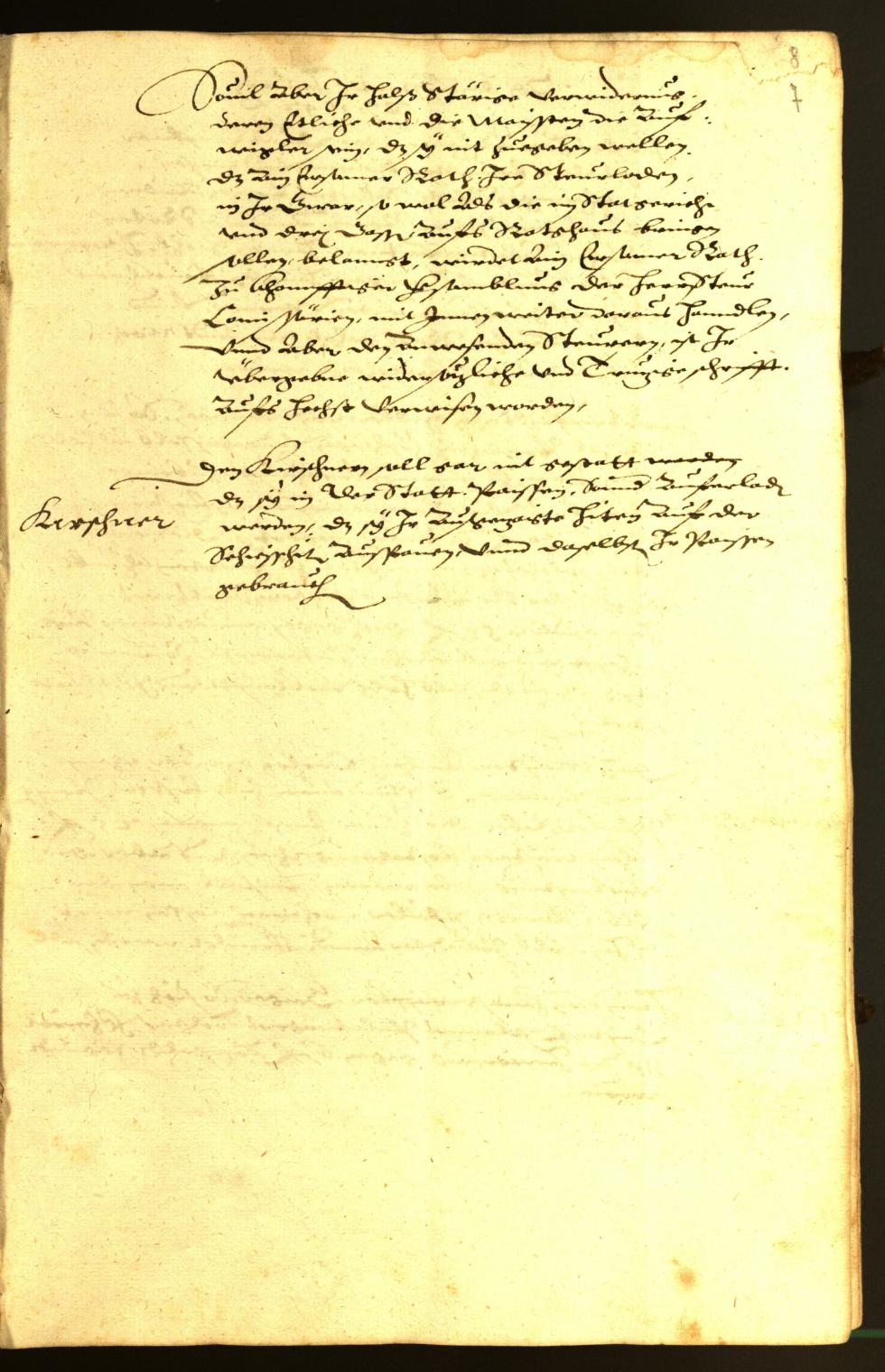 Stadtarchiv Bozen - BOhisto Ratsprotokoll 1592 