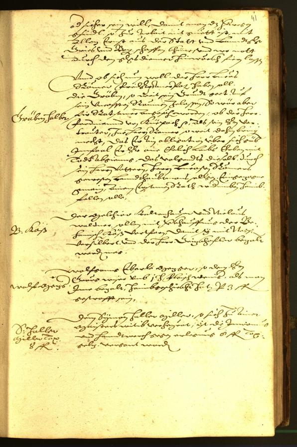 Civic Archives of Bozen-Bolzano - BOhisto Minutes of the council 1593 