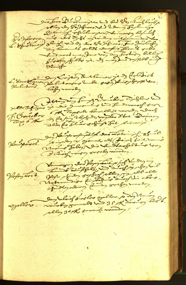 Civic Archives of Bozen-Bolzano - BOhisto Minutes of the council 1593 