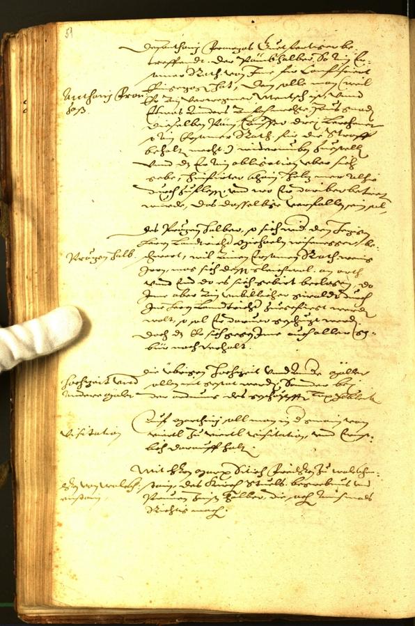 Archivio Storico della Città di Bolzano - BOhisto protocollo consiliare 1593 