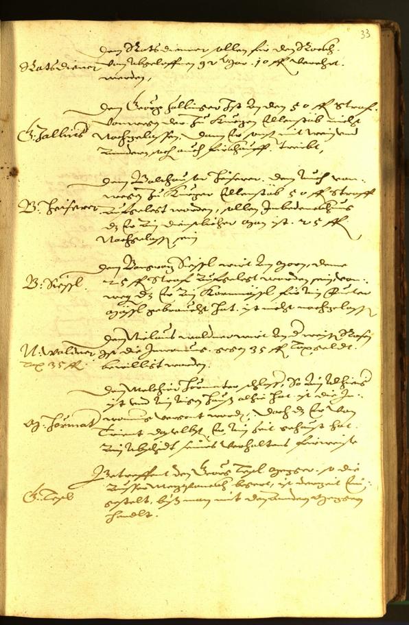 Civic Archives of Bozen-Bolzano - BOhisto Minutes of the council 1593 