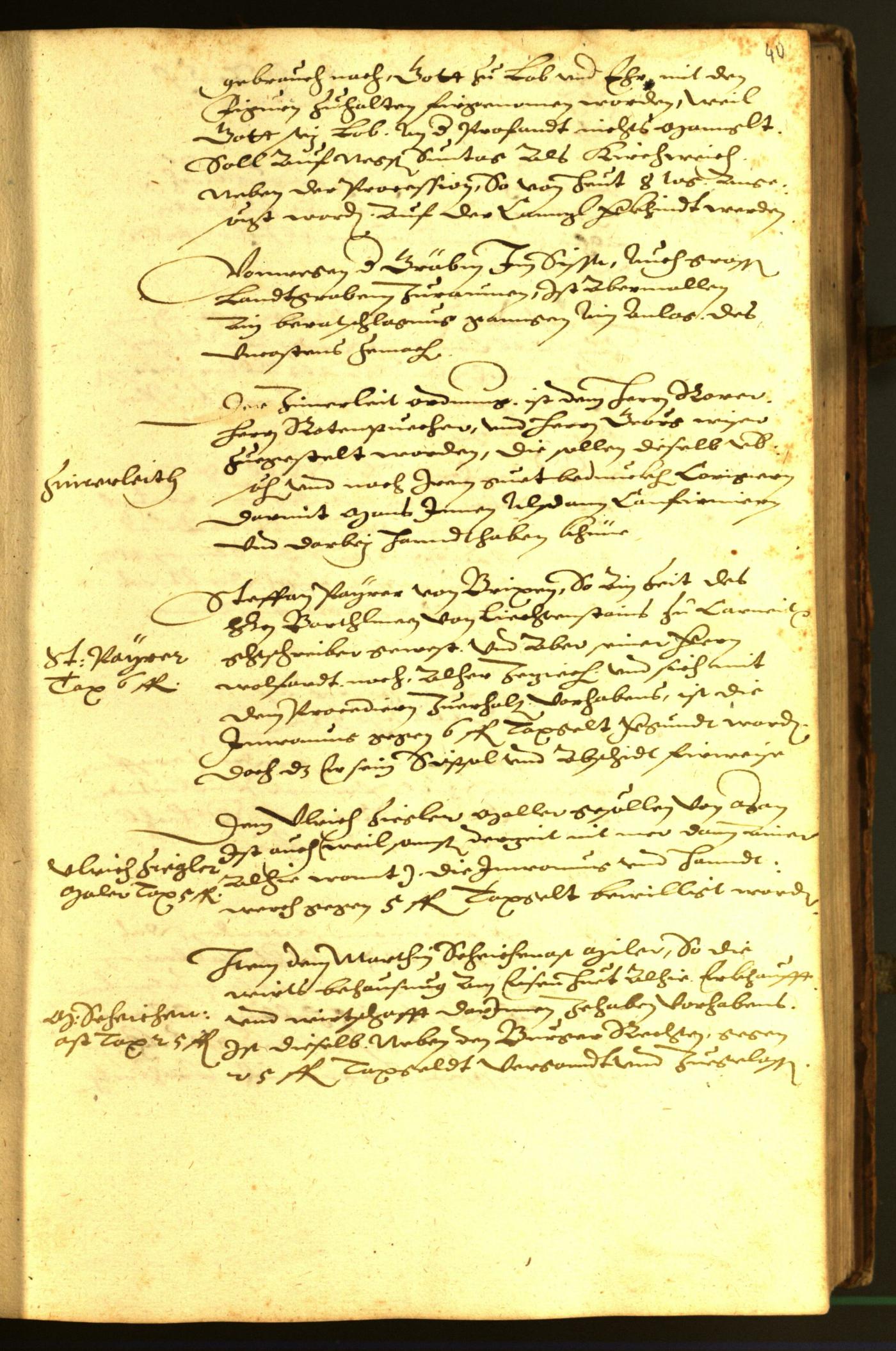 Civic Archives of Bozen-Bolzano - BOhisto Minutes of the council 1593 