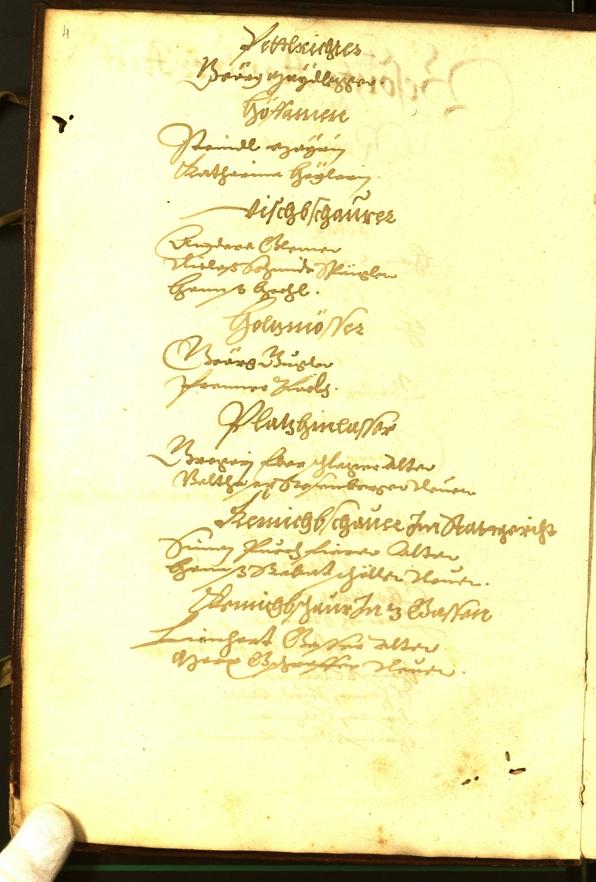 Stadtarchiv Bozen - BOhisto Ratsprotokoll 1594 