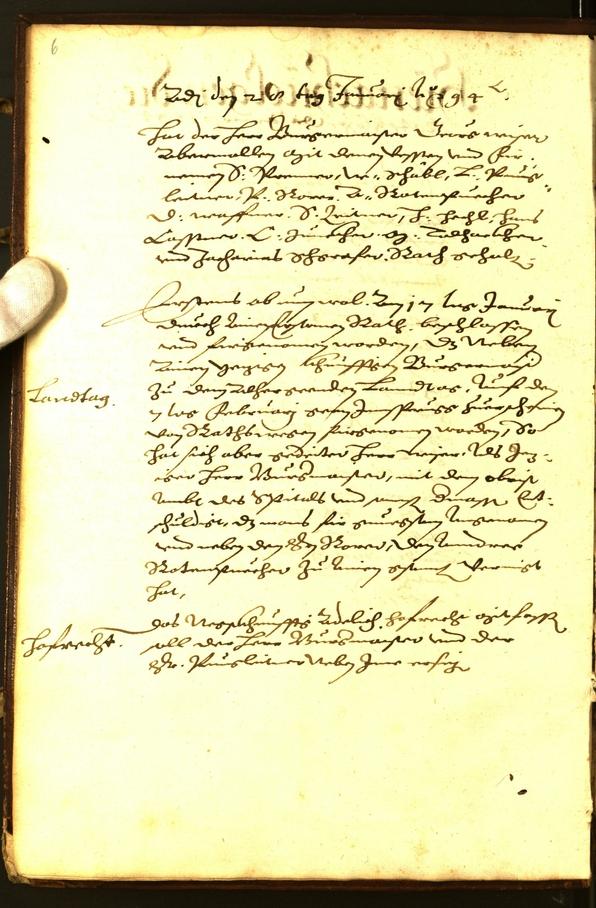 Civic Archives of Bozen-Bolzano - BOhisto Minutes of the council 1594 