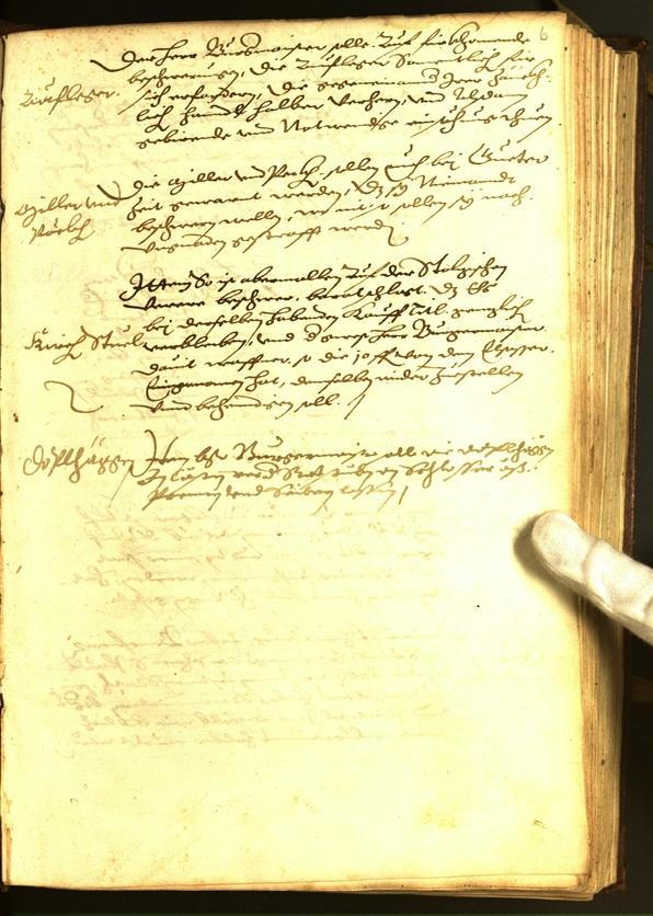 Civic Archives of Bozen-Bolzano - BOhisto Minutes of the council 1594 