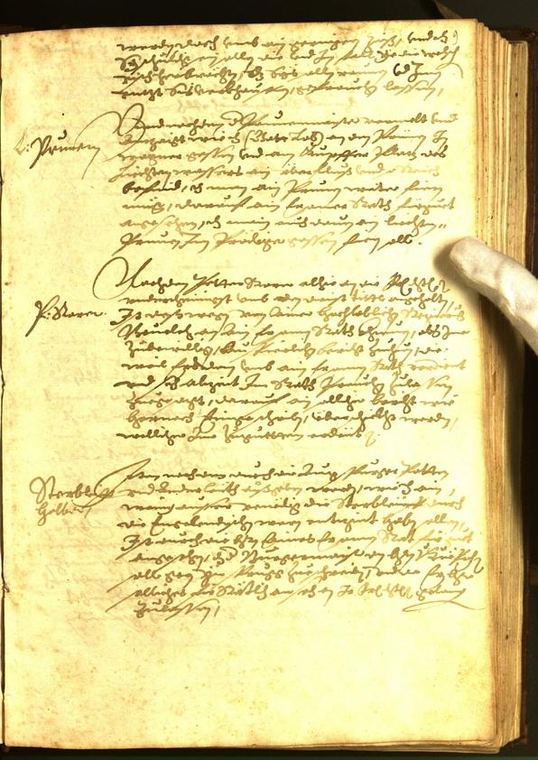 Civic Archives of Bozen-Bolzano - BOhisto Minutes of the council 1594 