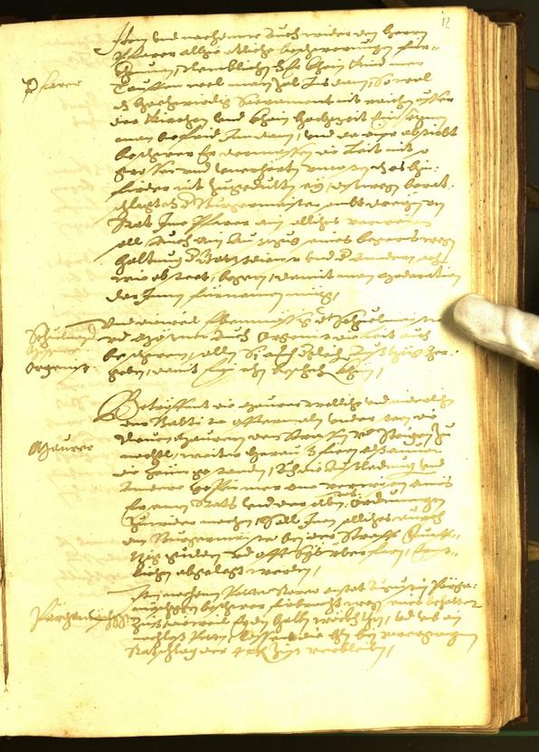 Civic Archives of Bozen-Bolzano - BOhisto Minutes of the council 1594 