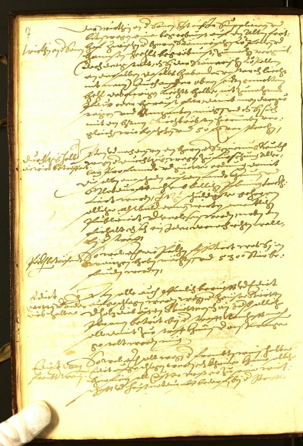 Civic Archives of Bozen-Bolzano - BOhisto Minutes of the council 1594 