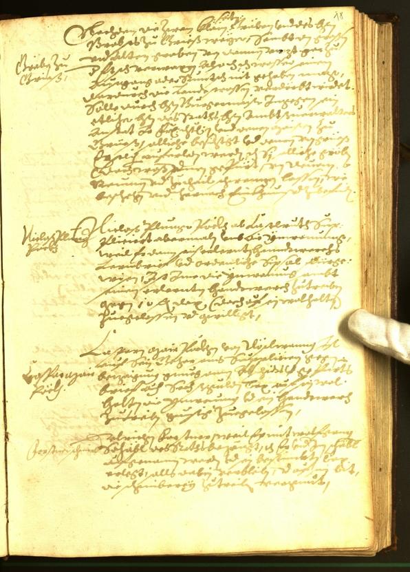 Archivio Storico della Città di Bolzano - BOhisto protocollo consiliare 1594 