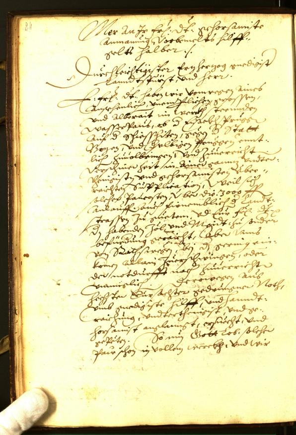 Archivio Storico della Città di Bolzano - BOhisto protocollo consiliare 1594 