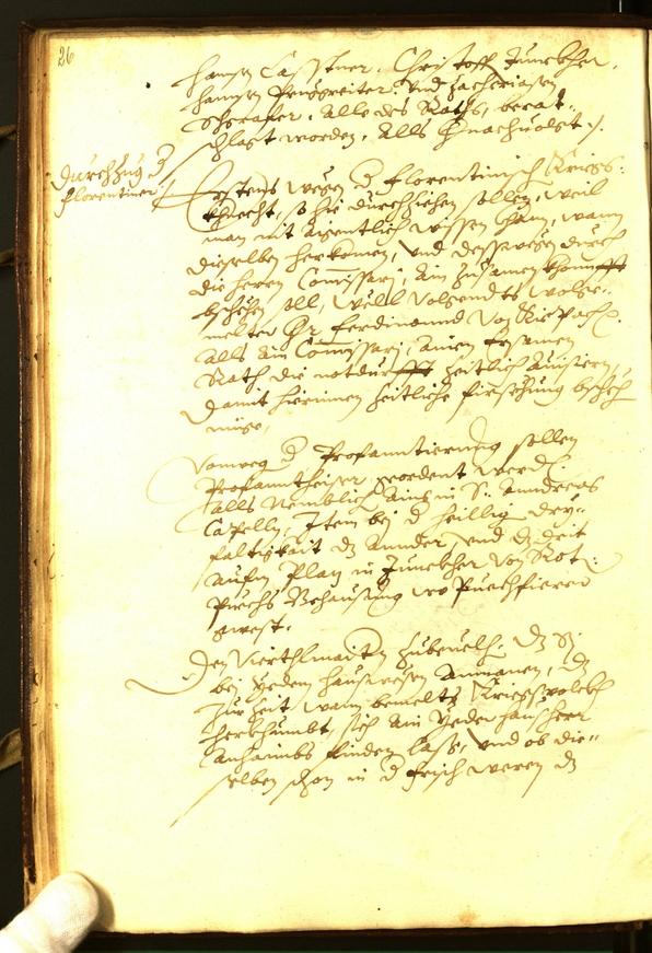 Civic Archives of Bozen-Bolzano - BOhisto Minutes of the council 1594 