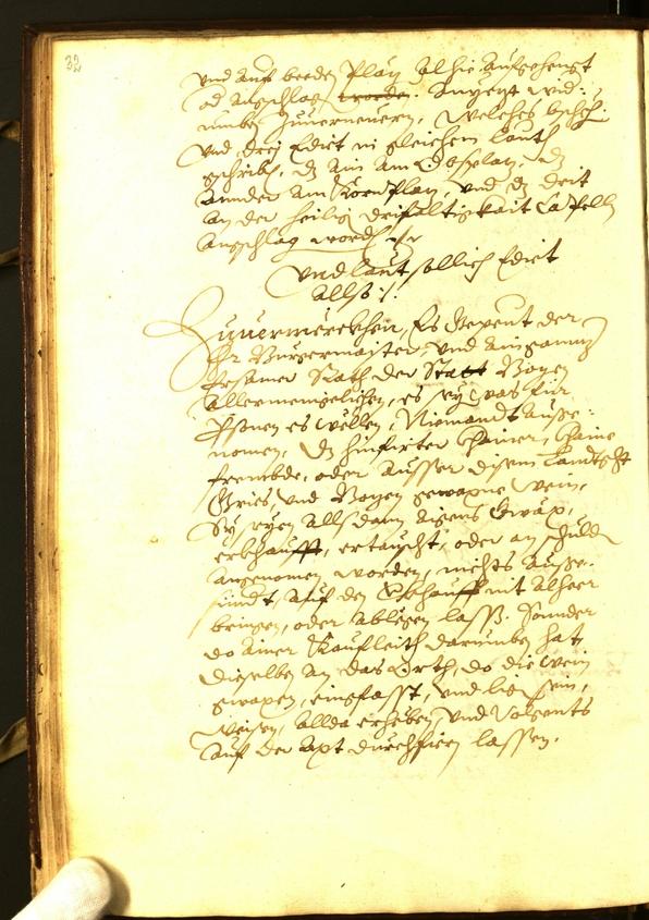 Civic Archives of Bozen-Bolzano - BOhisto Minutes of the council 1594 