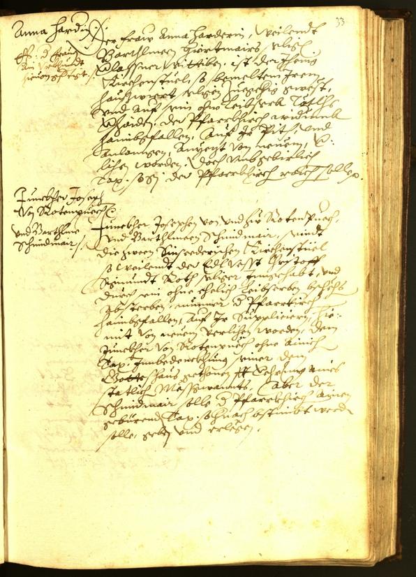 Civic Archives of Bozen-Bolzano - BOhisto Minutes of the council 1594 