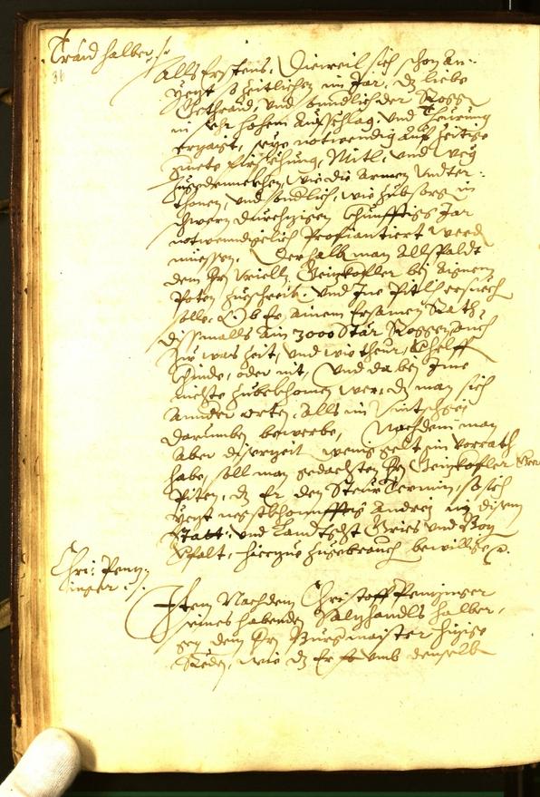 Civic Archives of Bozen-Bolzano - BOhisto Minutes of the council 1594 