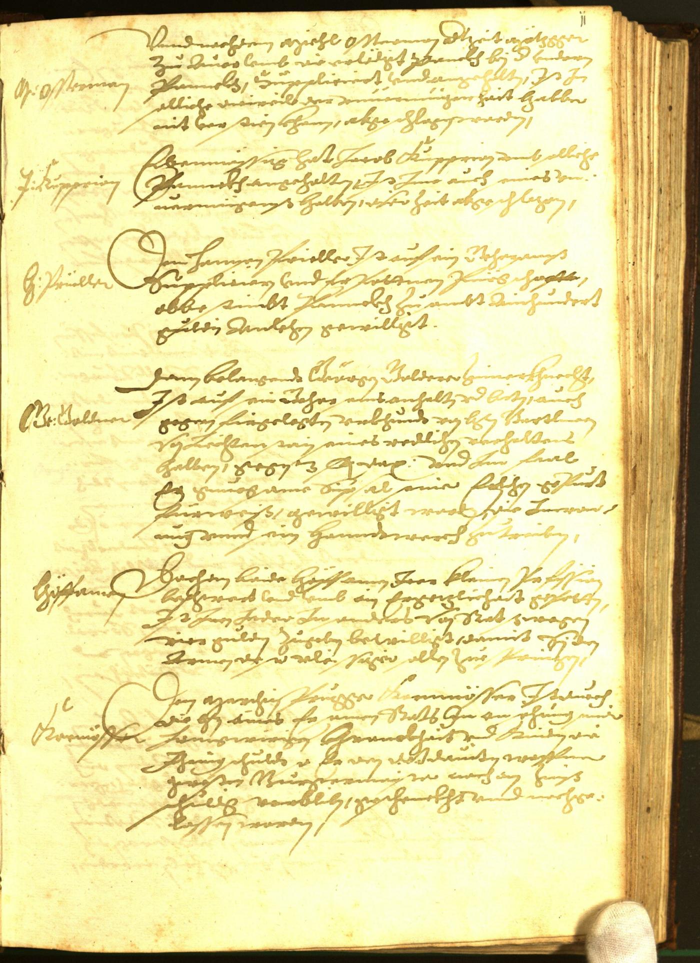 Civic Archives of Bozen-Bolzano - BOhisto Minutes of the council 1594 