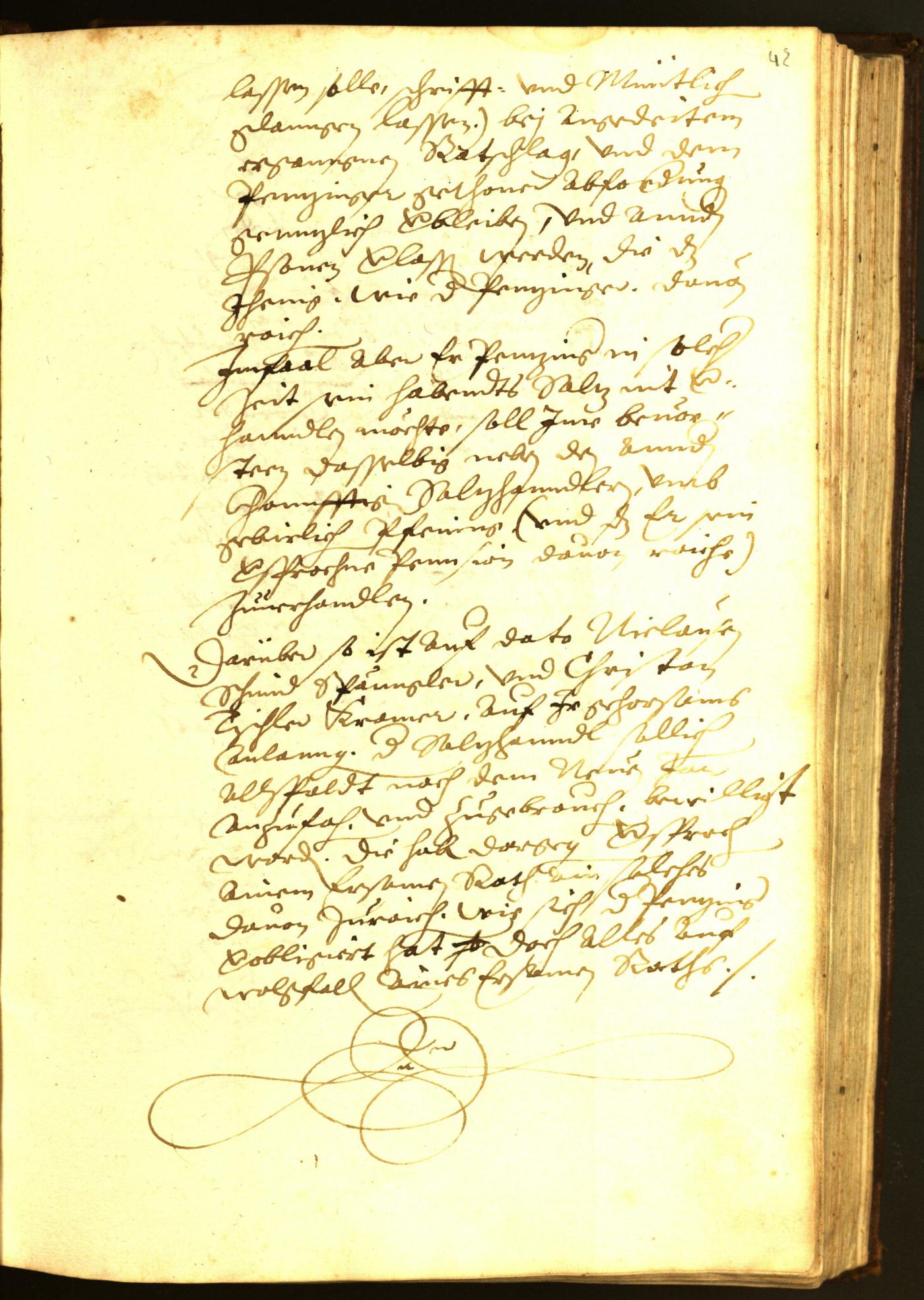 Civic Archives of Bozen-Bolzano - BOhisto Minutes of the council 1594 